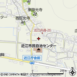 滋賀県米原市顔戸720周辺の地図