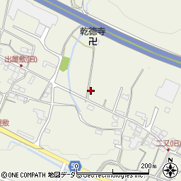 岐阜県大垣市上石津町牧田2903周辺の地図