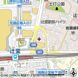 鍵開けの生活救急車　藤沢市エリア専用ダイヤル周辺の地図