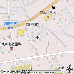 島根県出雲市神門町983周辺の地図