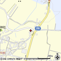 滋賀県高島市安曇川町田中1889周辺の地図