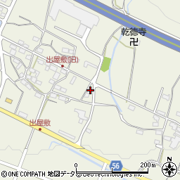 岐阜県大垣市上石津町牧田2923周辺の地図