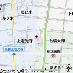 愛知県一宮市浅井町江森石橋天神1周辺の地図