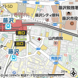 東京スター銀行藤沢支店ファイナンシャル・ラウンジ周辺の地図
