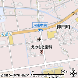 島根県出雲市神門町1393-1周辺の地図