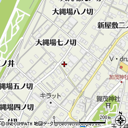 愛知県一宮市木曽川町玉ノ井大縄場七ノ切74周辺の地図