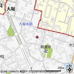 千葉県富津市大堀1457周辺の地図