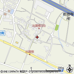 岐阜県大垣市上石津町牧田2929周辺の地図