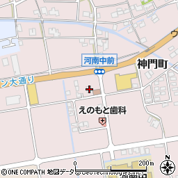 島根県出雲市神門町1393周辺の地図