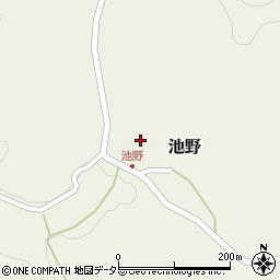 鳥取県西伯郡南部町池野163周辺の地図