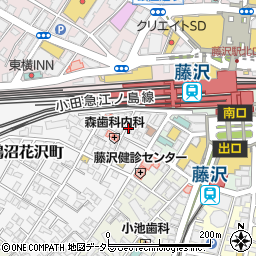 ＮＴＴル・パルク藤沢駅前第２駐車場周辺の地図