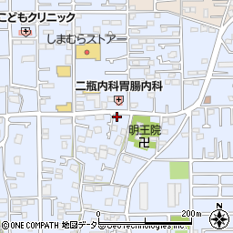 臼井石材店周辺の地図