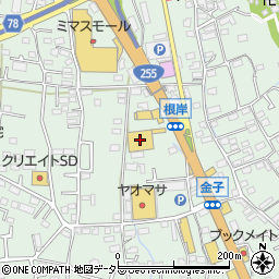 ノジマ大井松田店周辺の地図