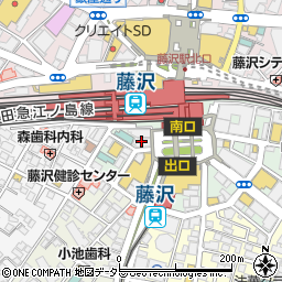 ＳＢＩ新生銀行藤沢フィナンシャルセンター ＡＴＭ周辺の地図
