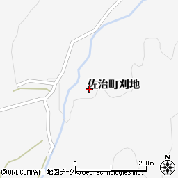 鳥取県鳥取市佐治町刈地179-2周辺の地図