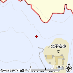 千葉県君津市北子安周辺の地図