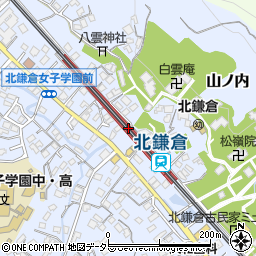 北鎌倉駅 神奈川県鎌倉市 駅 路線図から地図を検索 マピオン