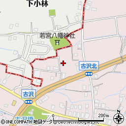 静岡県御殿場市古沢698-9周辺の地図