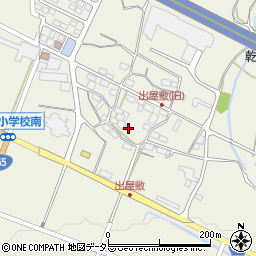 岐阜県大垣市上石津町牧田2981周辺の地図