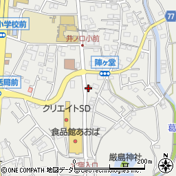 宮上公民館周辺の地図