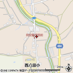 京都府綾部市岡安町（堂元）周辺の地図