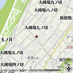 愛知県一宮市木曽川町玉ノ井大縄場七ノ切23-2周辺の地図