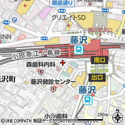 中央労働金庫藤沢ローンセンター周辺の地図