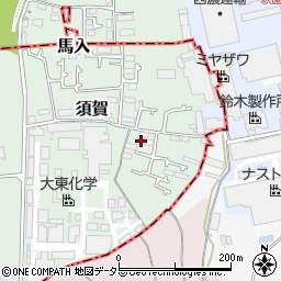 コーポスズキ２号棟周辺の地図