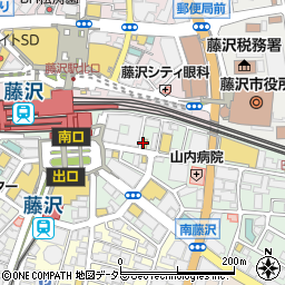 焼き鳥×会津馬刺し×鮮魚 しり鳥商店 藤沢駅前店周辺の地図