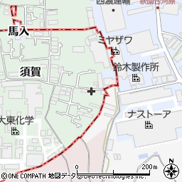 神奈川県平塚市須賀2661周辺の地図
