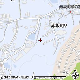 岐阜県多治見市赤坂町9丁目周辺の地図