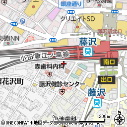 Ｗｉｎスクール藤沢校周辺の地図