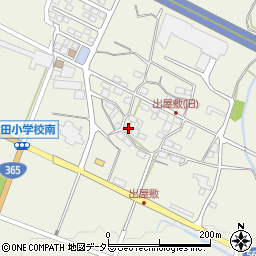 岐阜県大垣市上石津町牧田2983周辺の地図