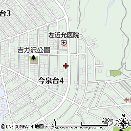 鎌倉今泉台郵便局周辺の地図