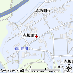 岐阜県多治見市赤坂町7丁目76周辺の地図