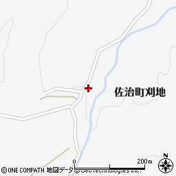 鳥取県鳥取市佐治町刈地259周辺の地図