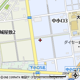 小口名古屋線周辺の地図