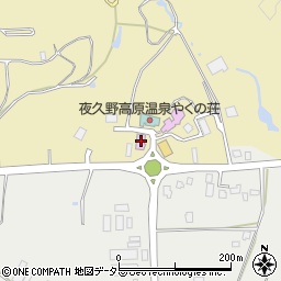 福知山市　夜久野荘周辺の地図