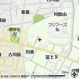 愛知県一宮市瀬部川垂47周辺の地図