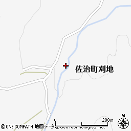 鳥取県鳥取市佐治町刈地263-1周辺の地図