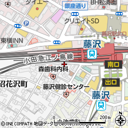 日焼けサロンココナッツアイランド藤沢駅前店周辺の地図