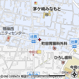 宅配クック１２３　茅ヶ崎店周辺の地図