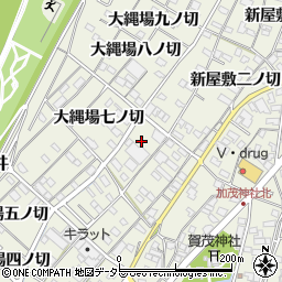 愛知県一宮市木曽川町玉ノ井大縄場七ノ切60周辺の地図