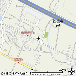 岐阜県大垣市上石津町牧田2939周辺の地図