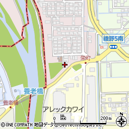 岐阜県大垣市綾野町3504-266周辺の地図