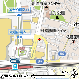 株式会社サンエーサンクス藤沢支店周辺の地図