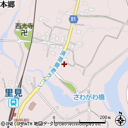 千葉県市原市本郷502周辺の地図