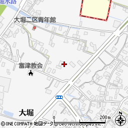 千葉県富津市大堀1076周辺の地図