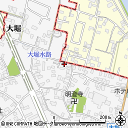 千葉県富津市大堀1451周辺の地図