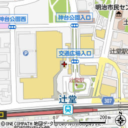 SOHOLM CAFE 湘南店周辺の地図
